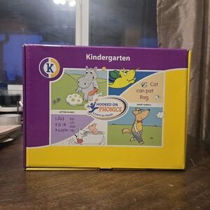 New Hooked on Phonics Learn to Read Kindergarten Educational Program Kids